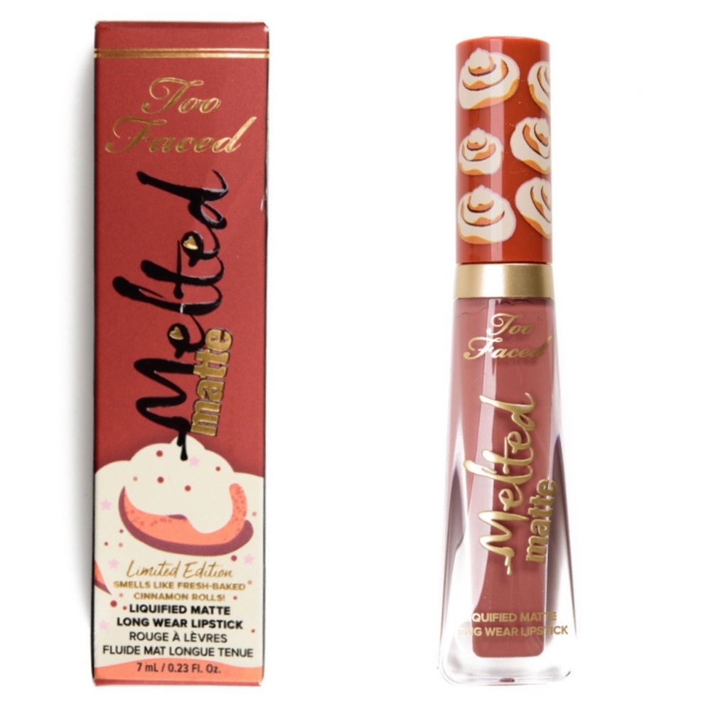 NIB🔥Too Faced - Cinnamon Swirl Melted Matte Lipstick - Picture 4 of 7